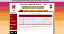 Desktop Screenshot of federacioncylkarate.com